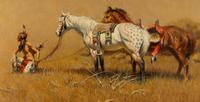 The Captured War Horse