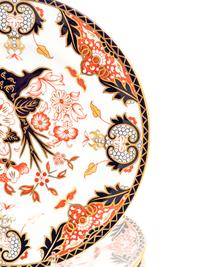 A Royal Crown Derby Porcelain Dessert Service