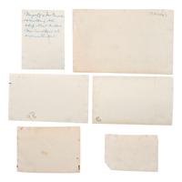 [AVIATION]. A group of early images of airplanes including US Airmail and US Army, comprising: