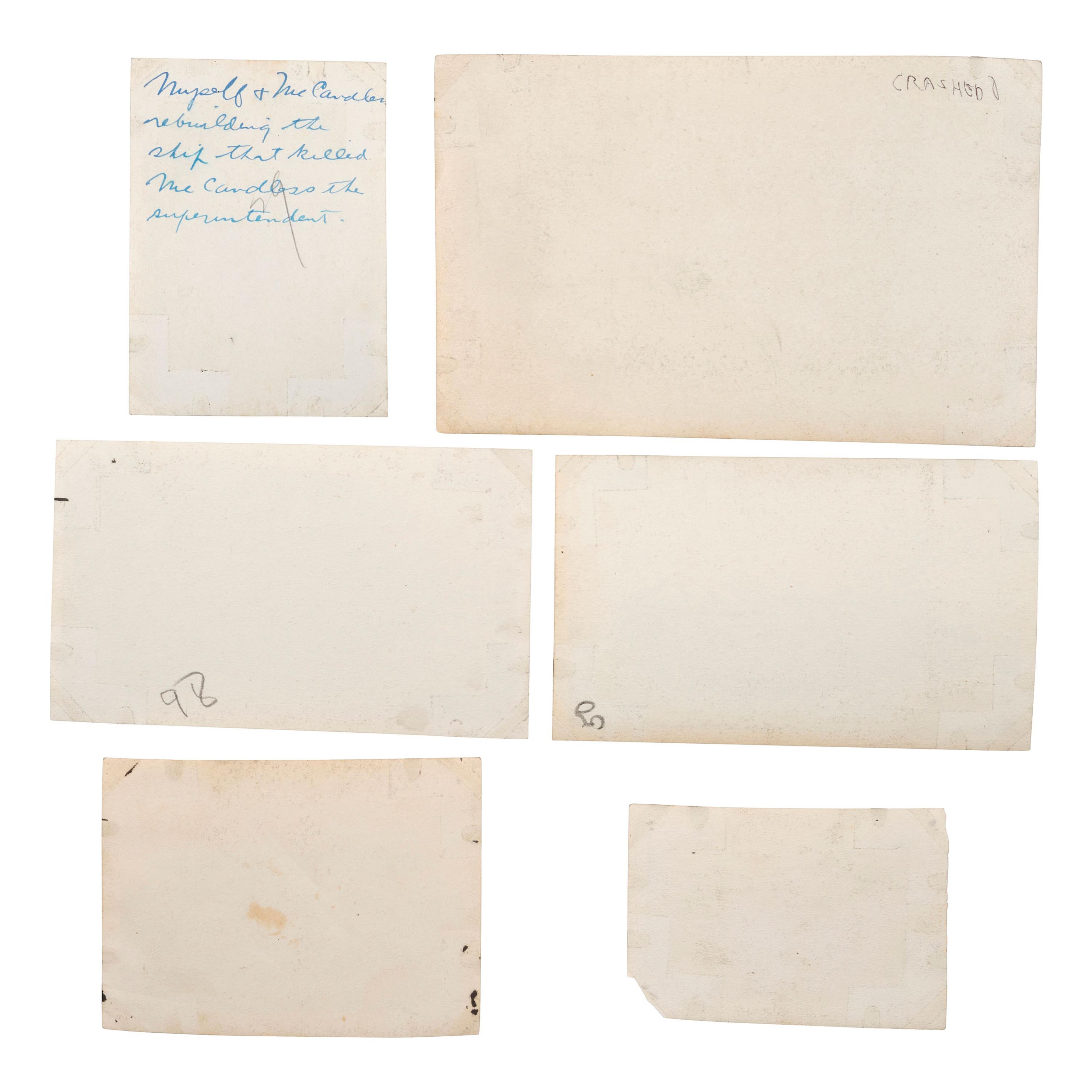 [AVIATION]. A group of early images of airplanes including US Airmail and US Army, comprising: