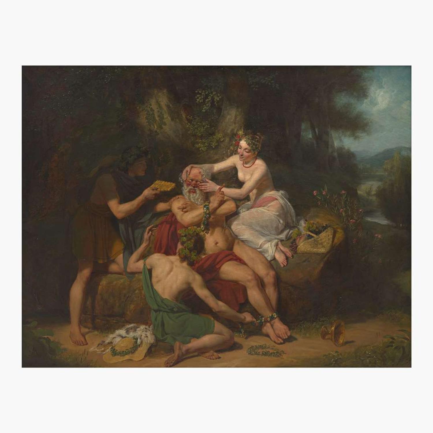 Jacques Antoine Vallin (French, 1760–1831) Silène Ivre