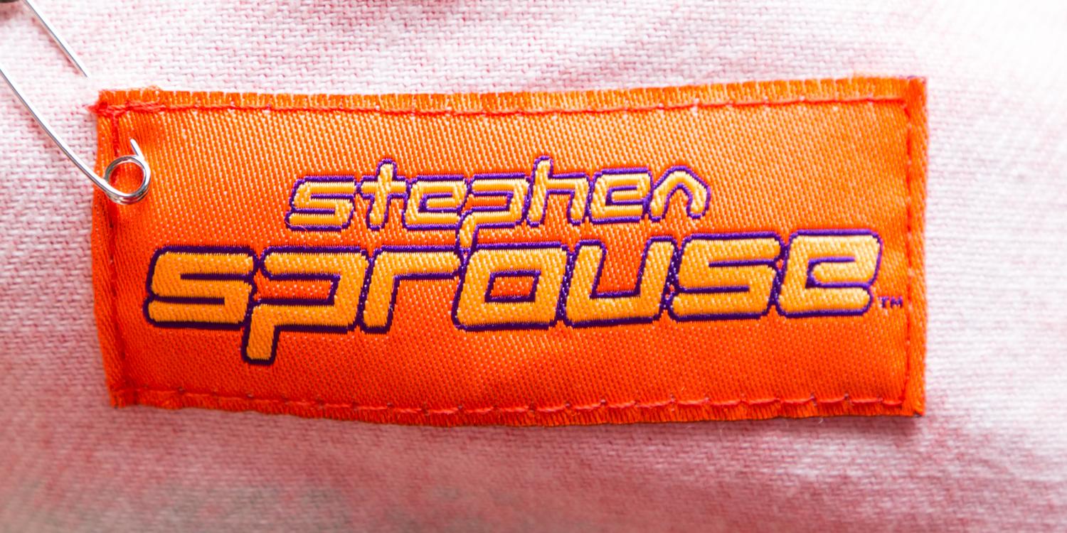 A Stephen Sprouse Multicolor Cotton Jacket, No size.
