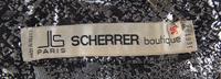 A Jean-Louis Scherrer Metallic Silk and Lurex Snakeskin Print Gown, Size 36.