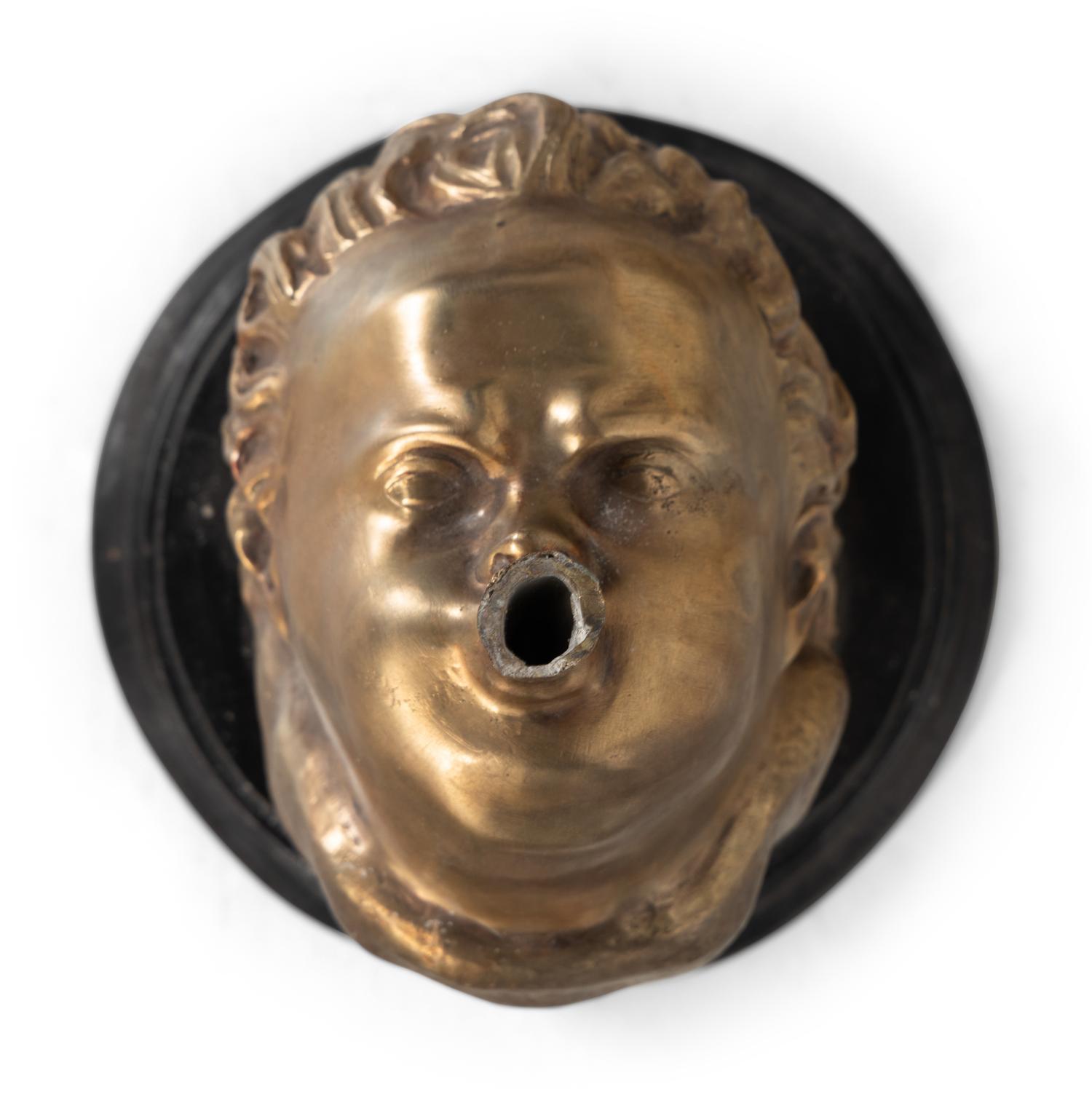 A Gilt and Patinated Bronze Figure of Mercury After Giambologna