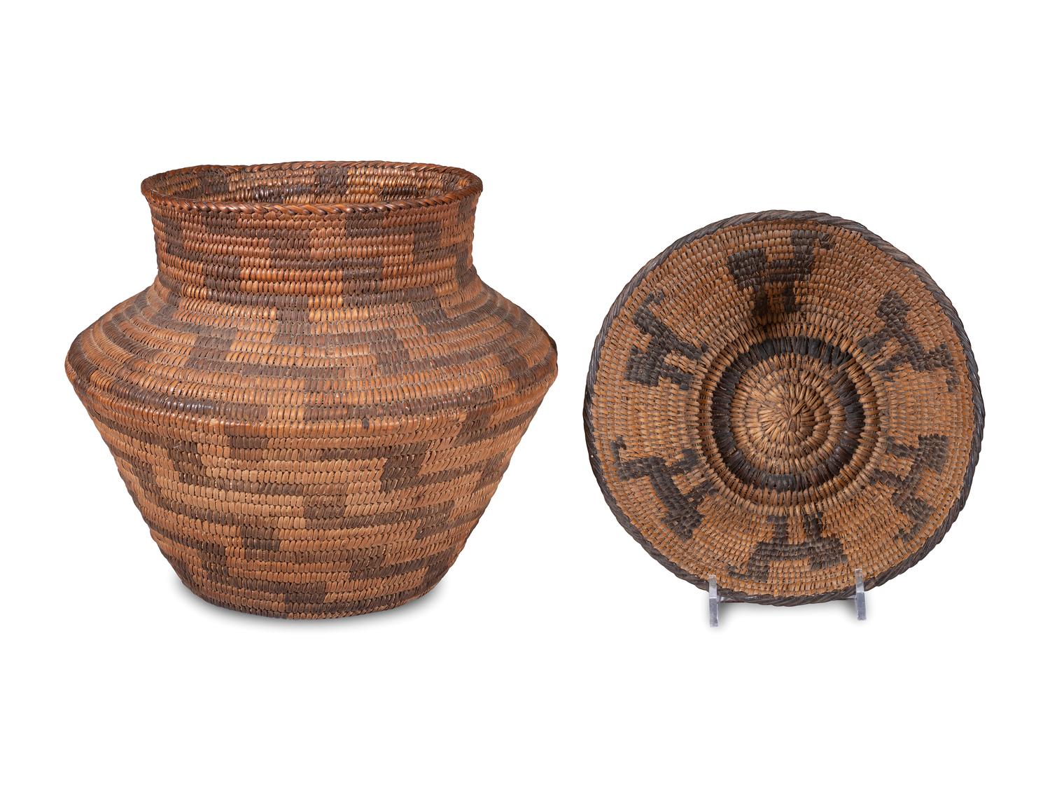 Akimel O'odham Baskets