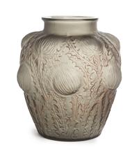 Rene Lalique, (French, 1860-1945), Domremy vase, model no. 979, c. 1926