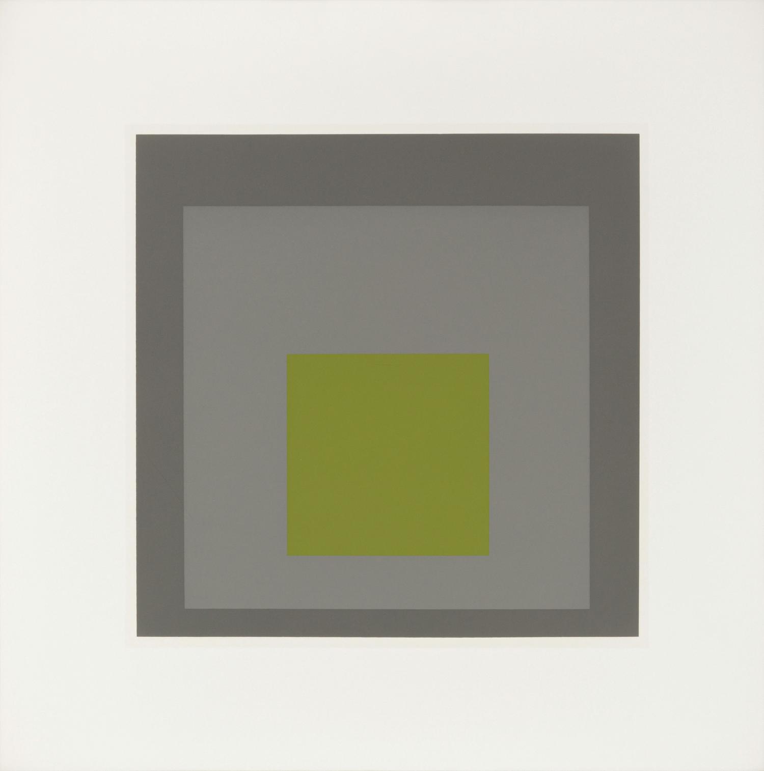 Josef Albers (American/German, 1888-1976) — Homage to the Square: Ten Works by Josef Albers, 1962