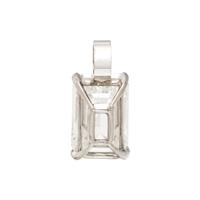 EMERALD CUT DIAMOND PENDANT