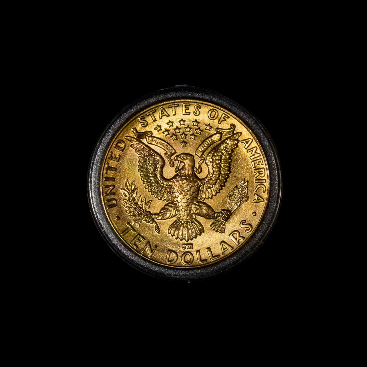 *A United States 1984 Los Angeles Summer Olympiad $10 Gold Coin