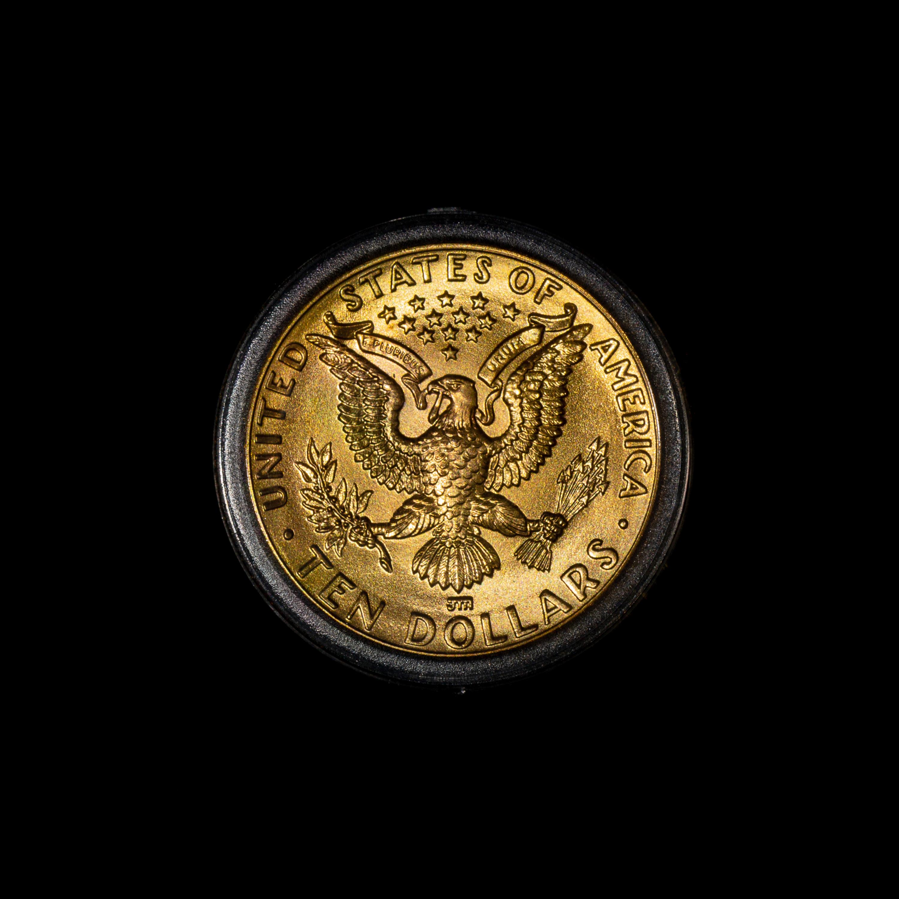 *A United States 1984 Los Angeles Summer Olympiad $10 Gold Coin