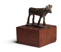An Egyptian Bronze Apis Bull