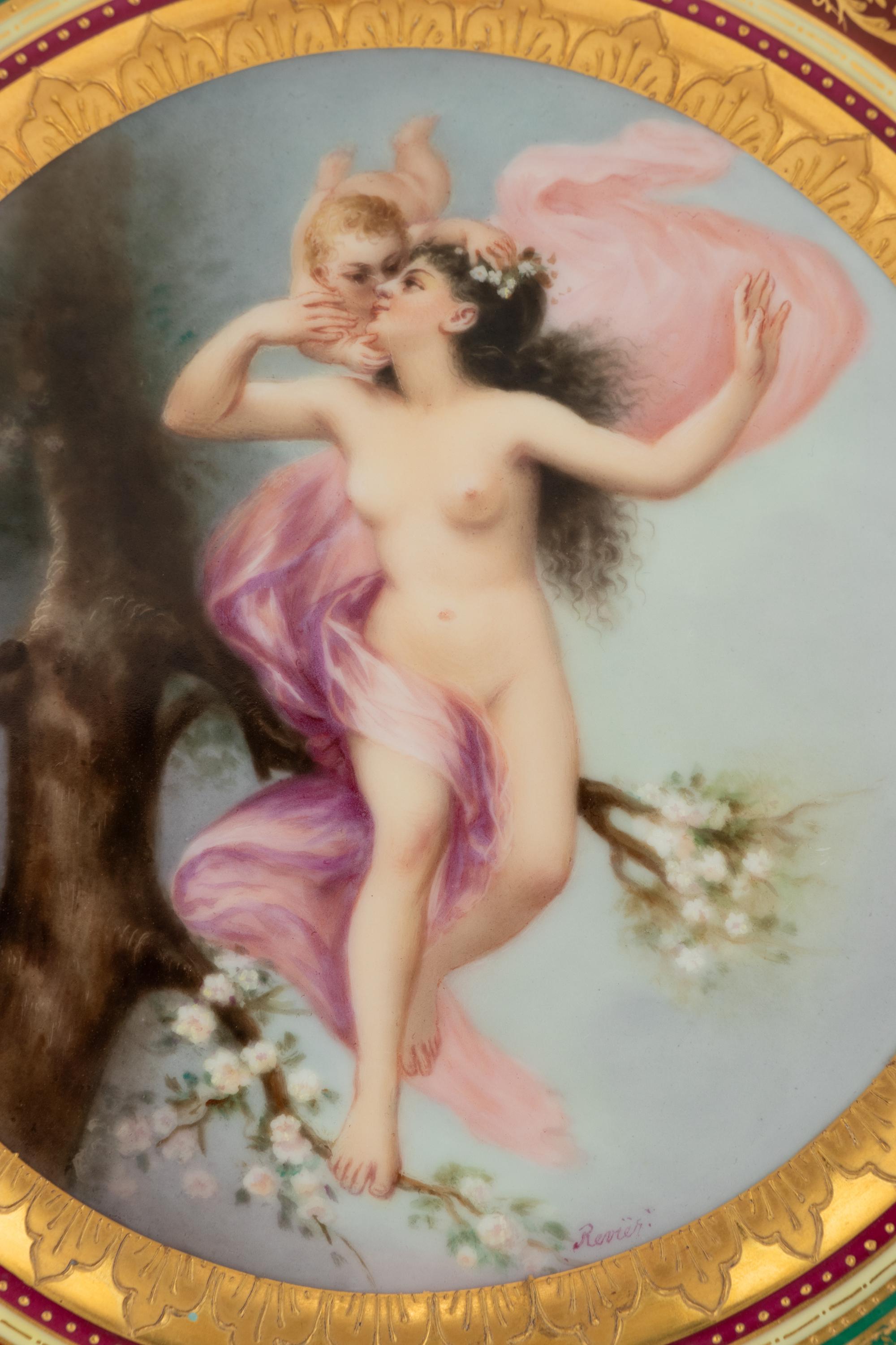 A Vienna Porcelain Cabinet Plate
