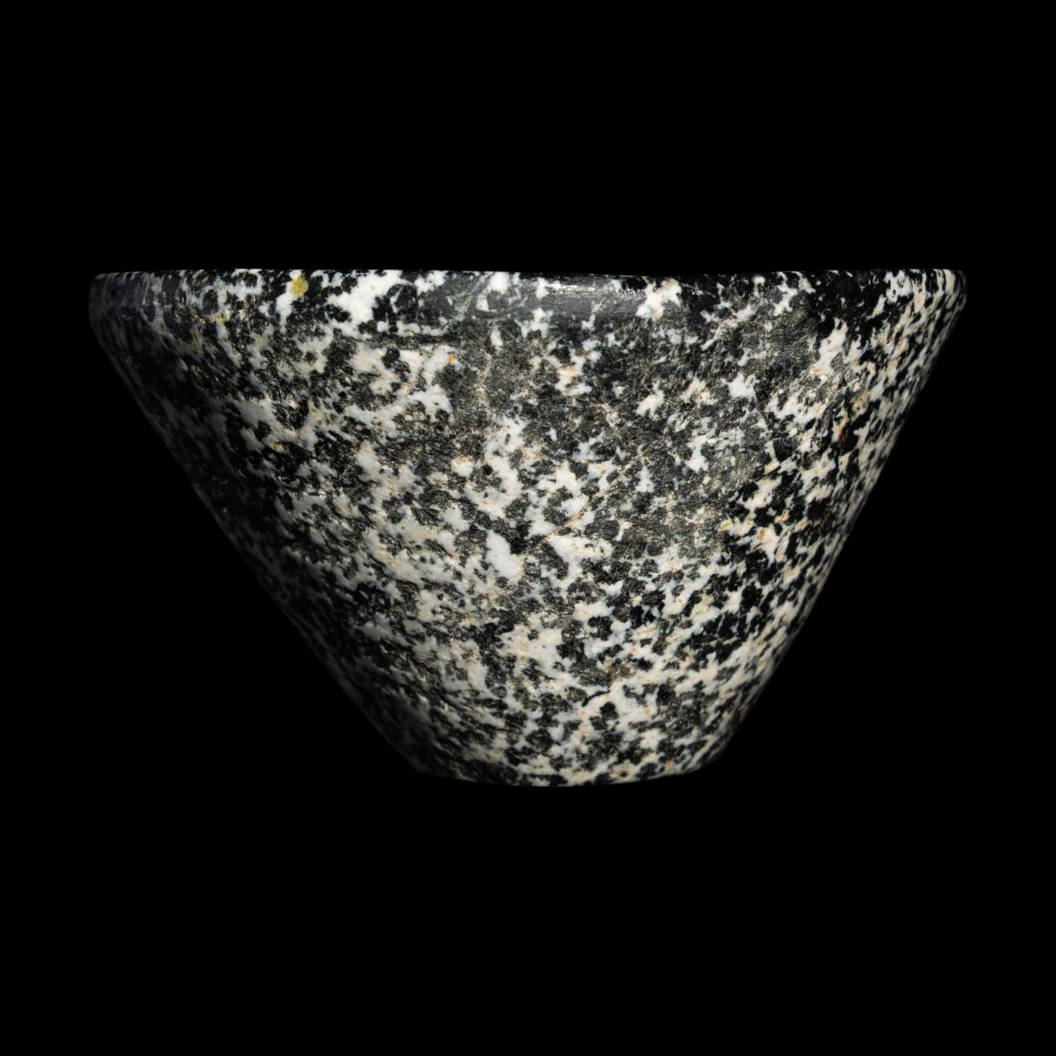 An Egyptian Diorite Bowl