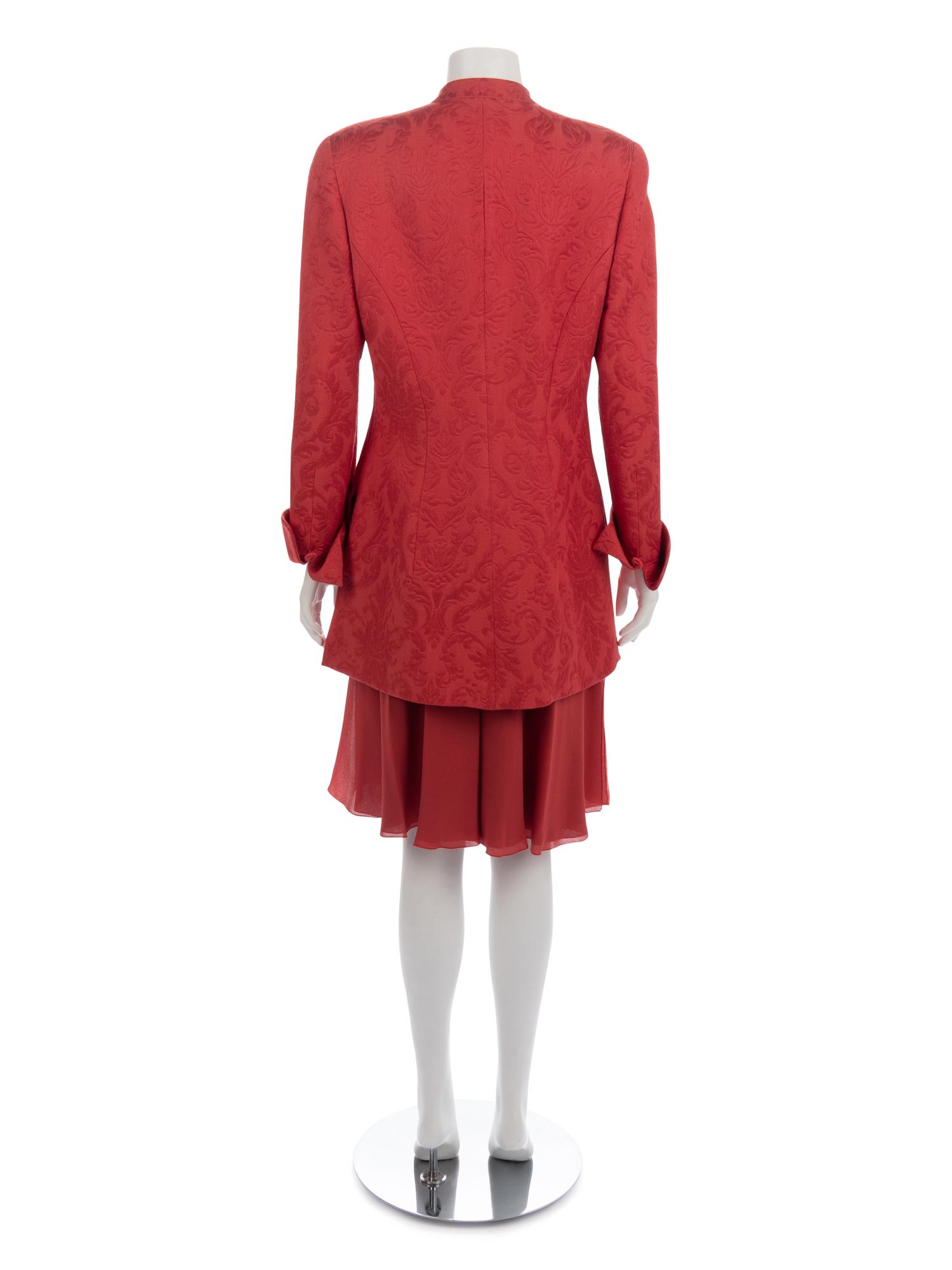 Two Designer Skirt Suits, 1980-90s: Valentino & Irene Remonville