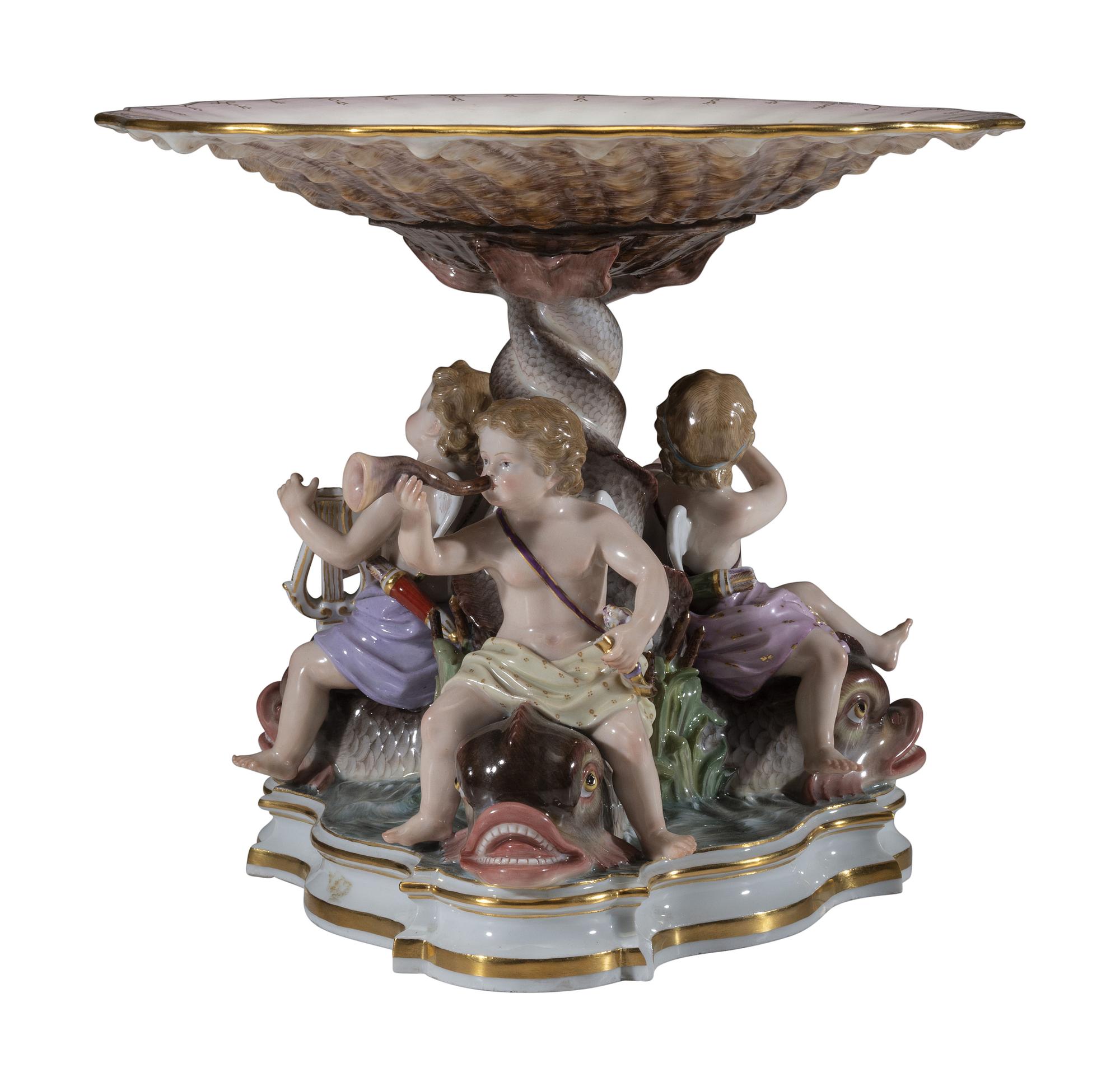 A Meissen Porcelain Tazza