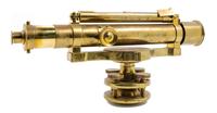 An English Brass Surveyor's Level Length 15 1/4 inches. — J. & W.E. ARCHBUTT, LONDON, LATE 19TH CENTURY