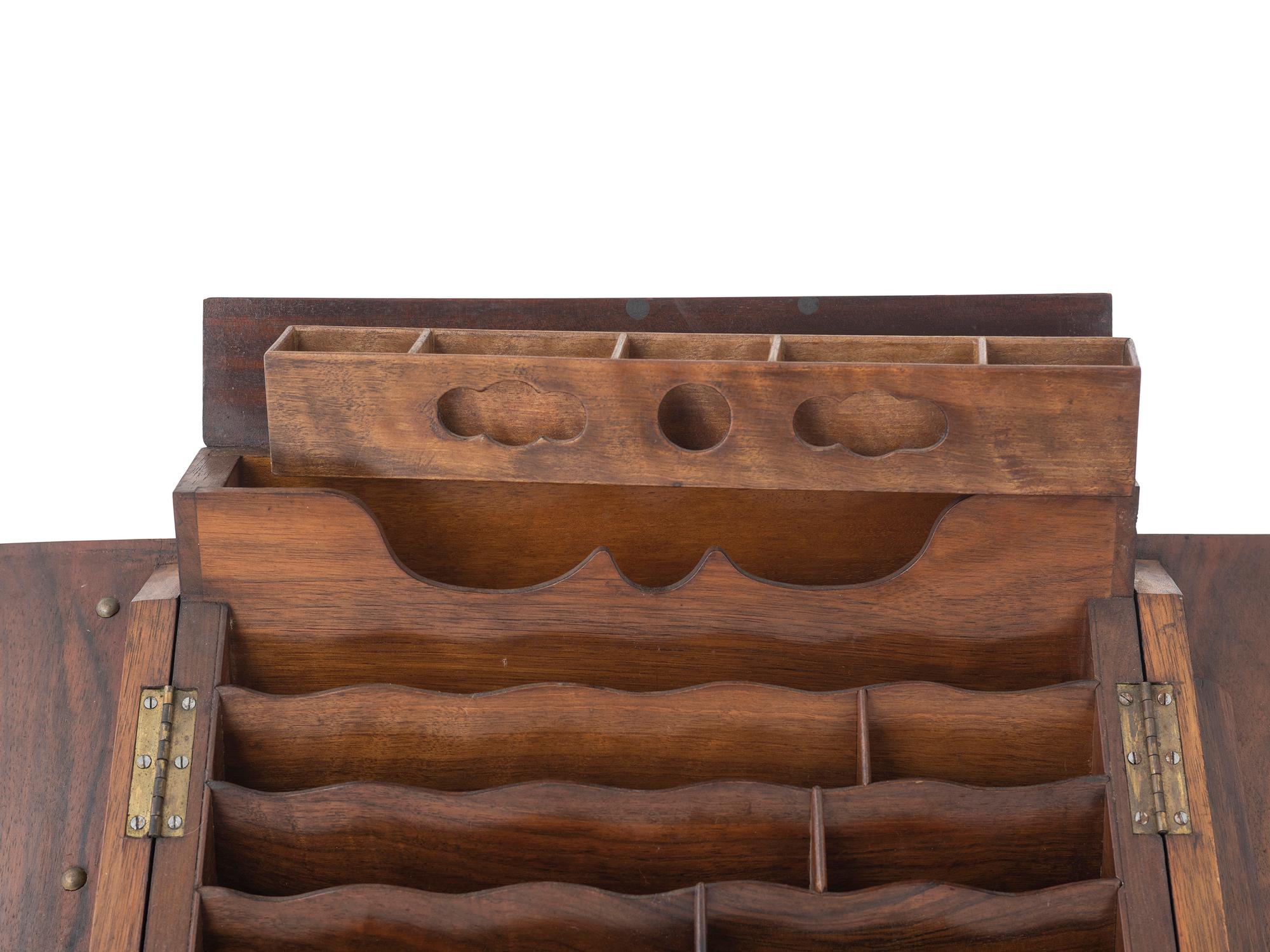 A Burlwood Letter Box