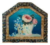 Three Italian Reverse Paintings on Glass