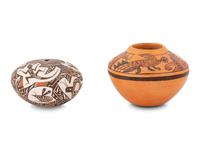 Acoma and Hopi Pottery
