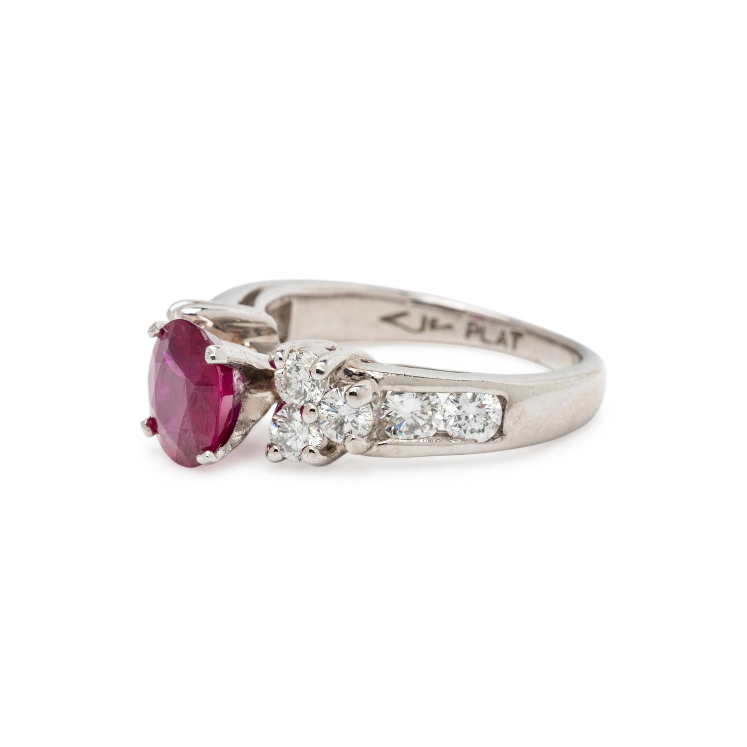 RUBY AND DIAMOND RING