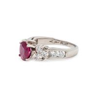 RUBY AND DIAMOND RING