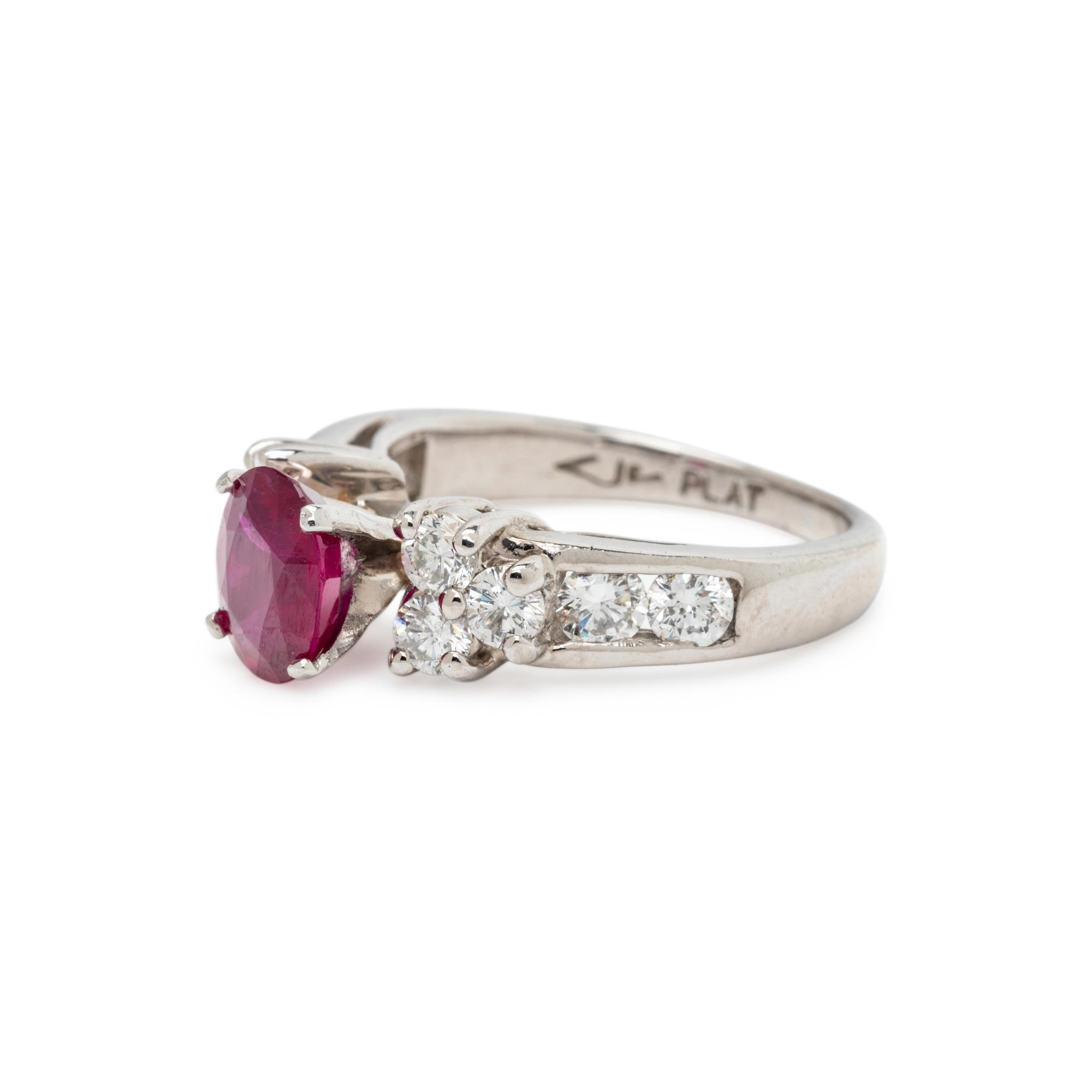 RUBY AND DIAMOND RING