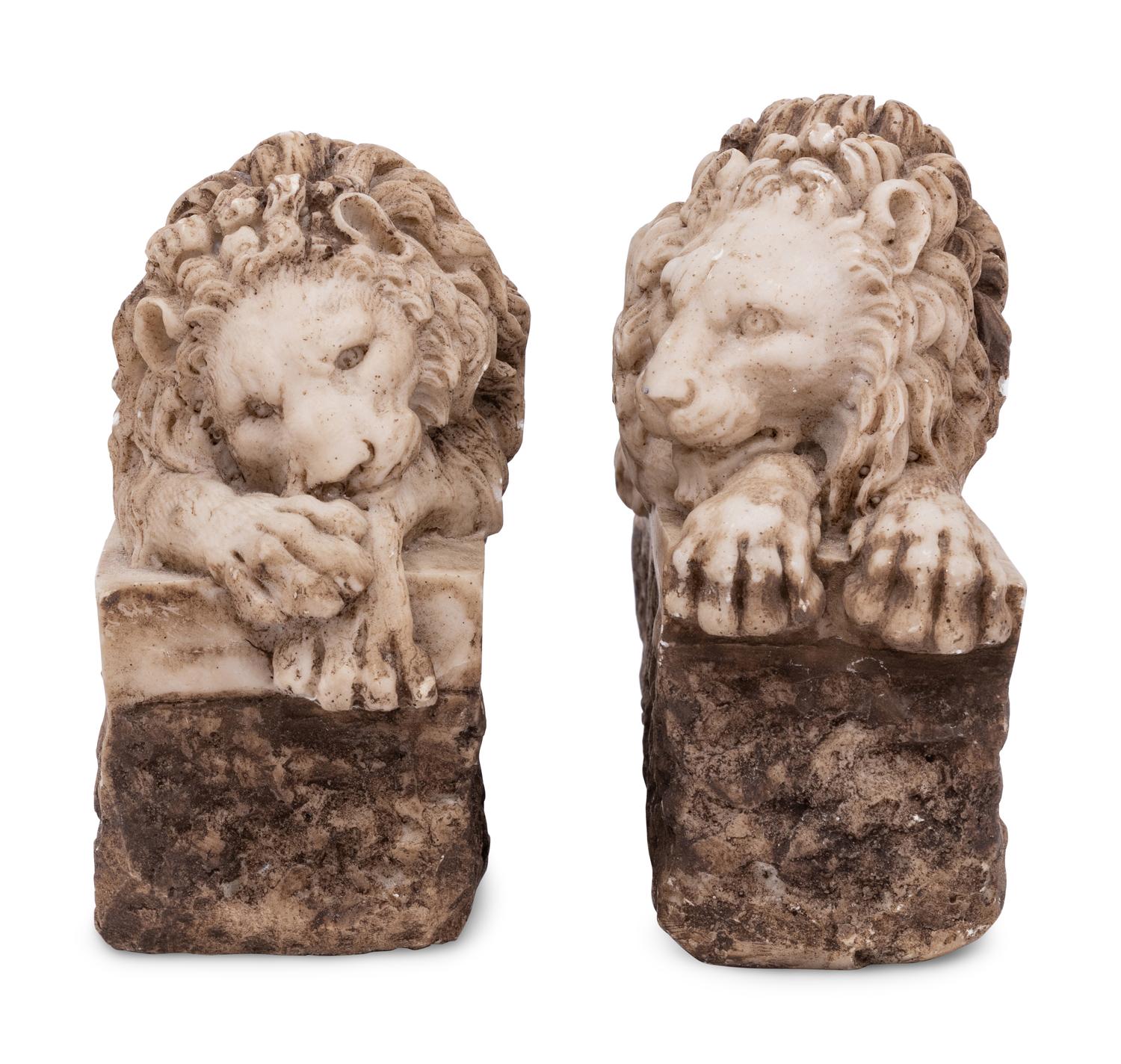 A Pair of Composition Models of Sleeping Lions