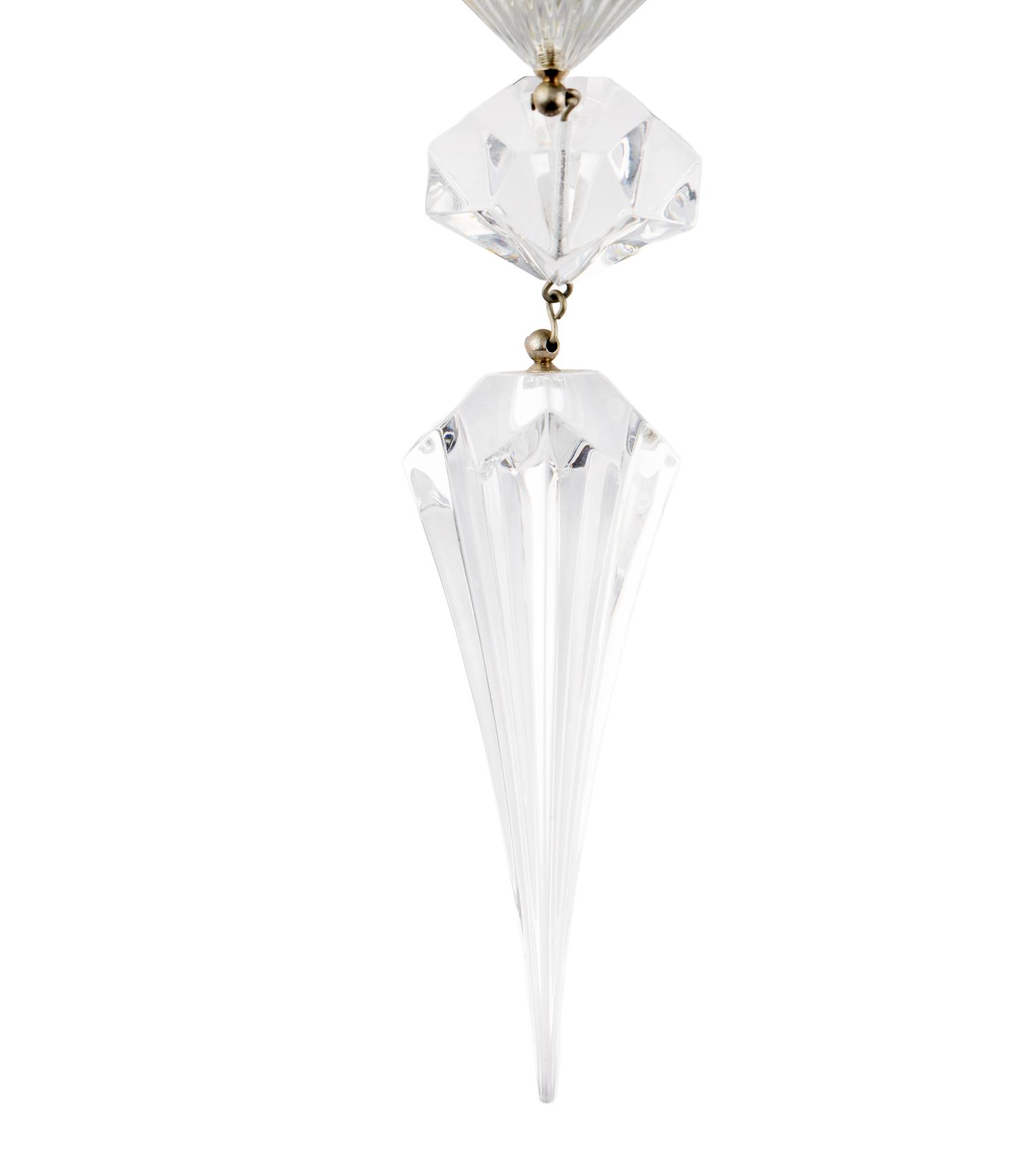 A Pair of Baccarat Mille Nuits Cut-Glass Sconces