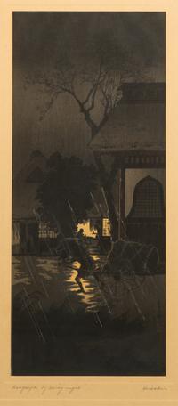 Eight Japanese Woodblock Prints