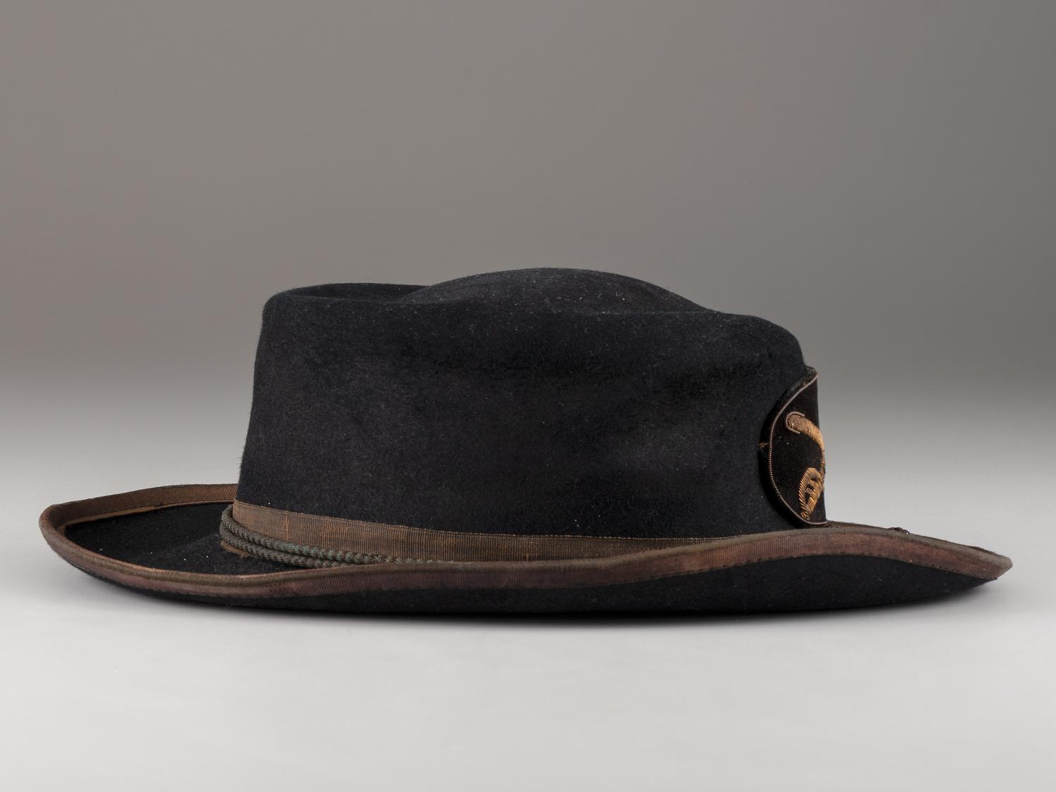 [CIVIL WAR]. Union Cavalry officer's slouch hat.