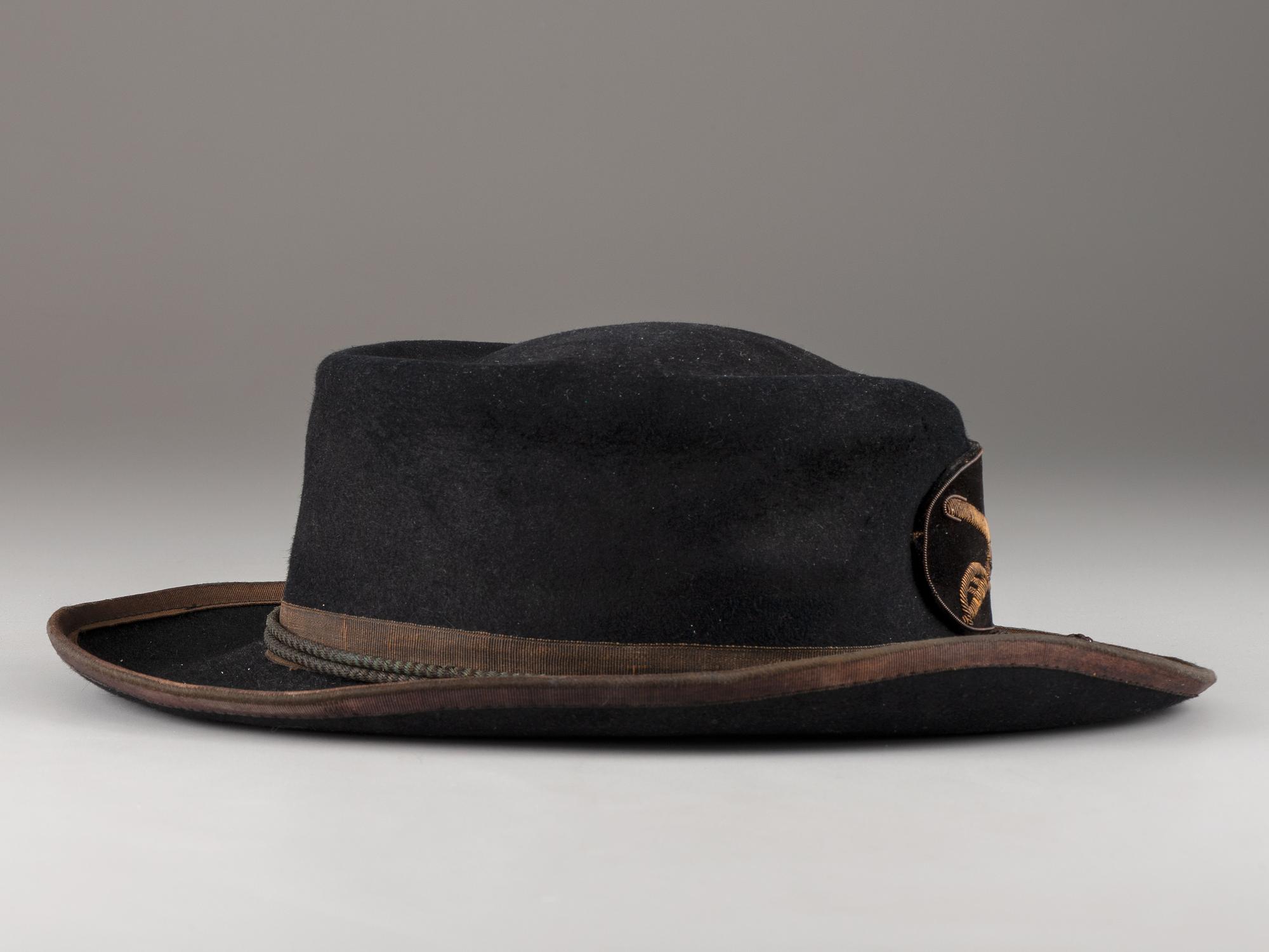 [CIVIL WAR]. Union Cavalry officer's slouch hat.
