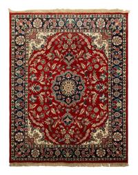 Three Matching Indian Persian Design Wool Gallery Carpets