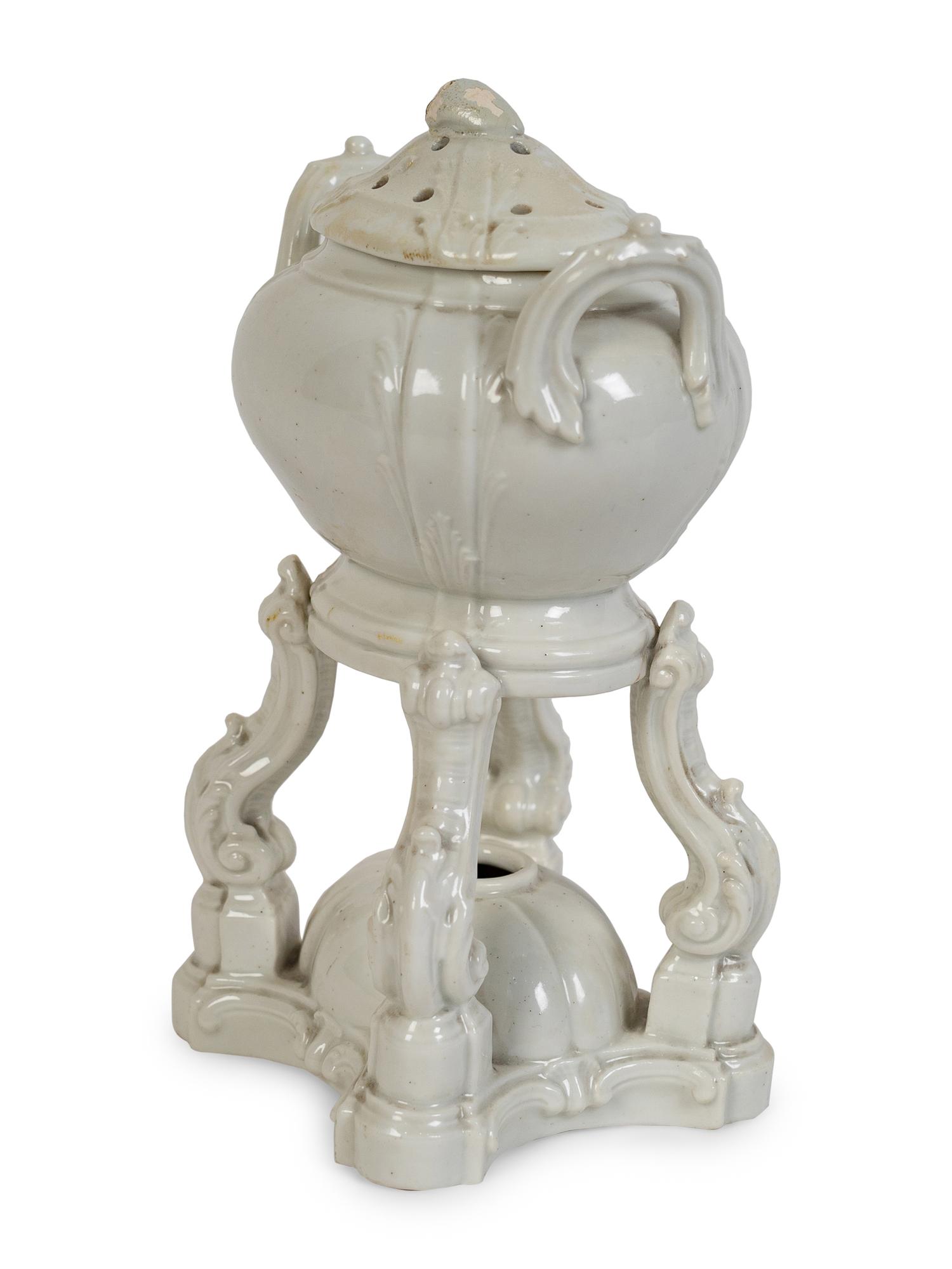 A German Porcelain Pastille Burner