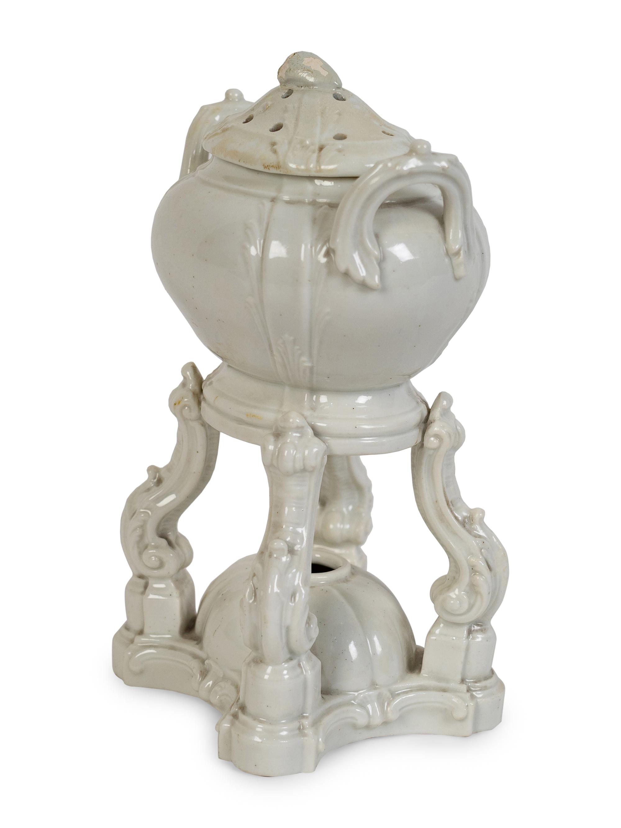 A German Porcelain Pastille Burner