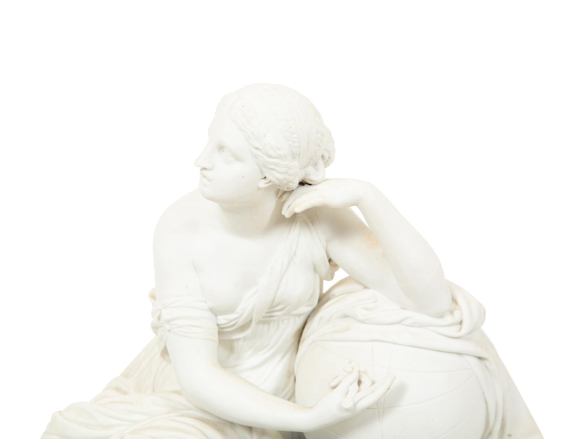 A Louis XVI Duc d'Angoulême Paris Porcelain Mantel Clock
