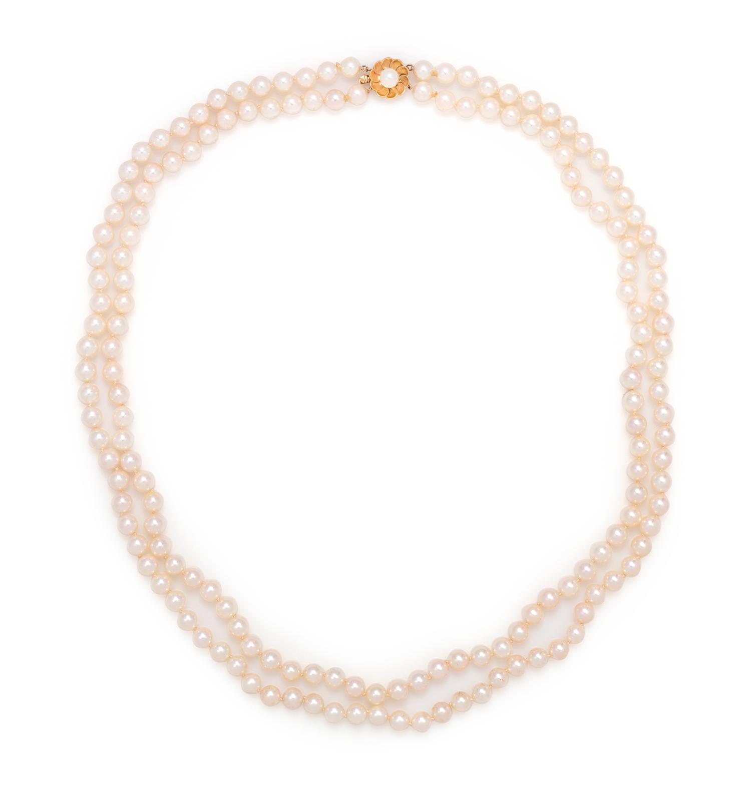 CULTURED PEARL NECKLACE