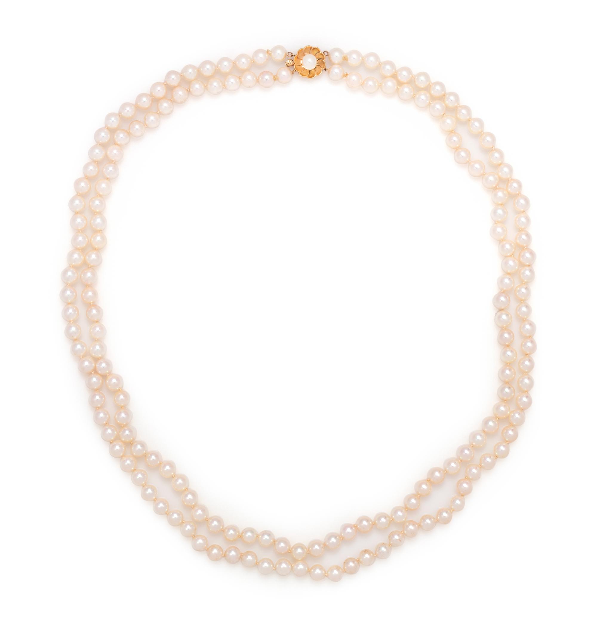 CULTURED PEARL NECKLACE