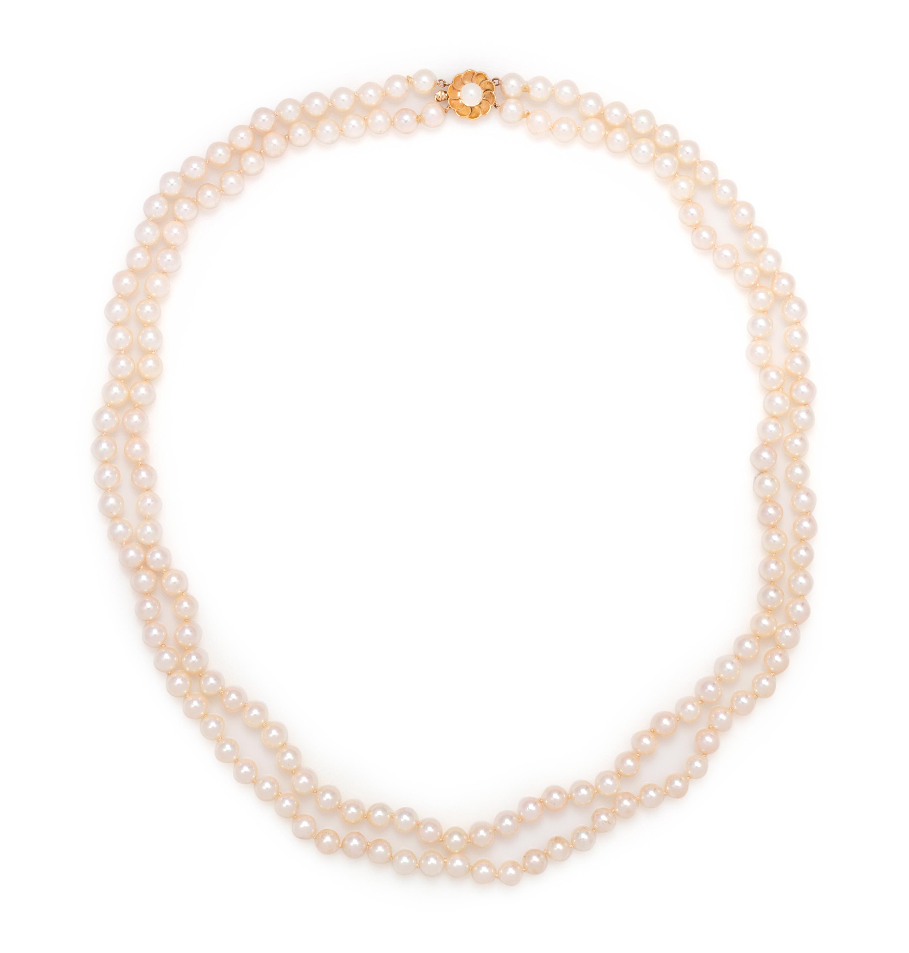 CULTURED PEARL NECKLACE