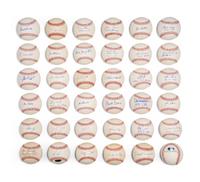 Bases Loaded Signed Autograph Baseball Group No. 51