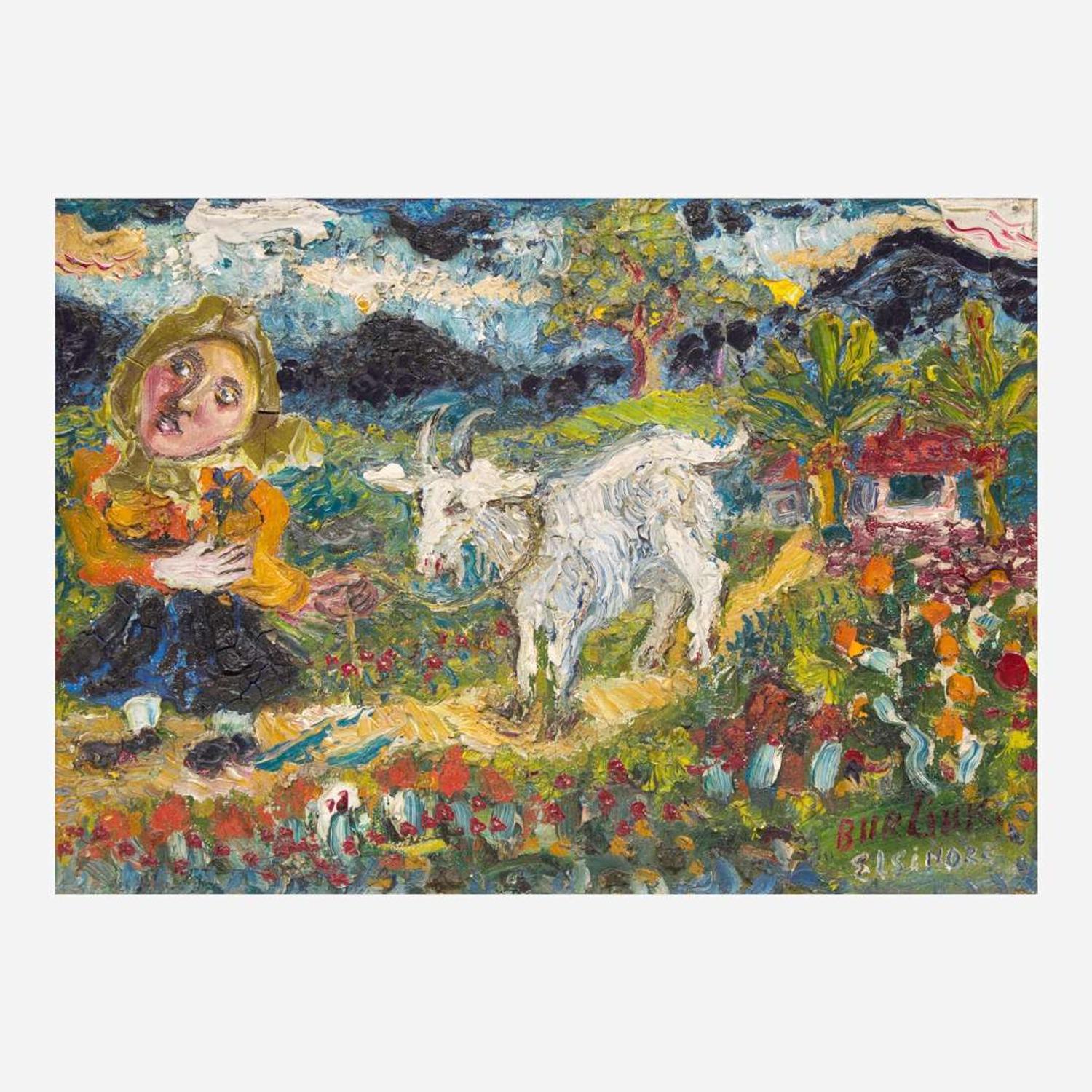 David Burliuk (American/Ukrainian, 1882–1967) El Sinore