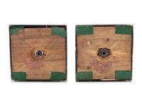 A Pair of Continental Gilt and Patinated Bronze Ewers