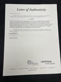 A 1934 St. Louis Cardinals Gashouse Gang Team Signed Autograph Baseball (PSA, JSA Auction Letters),