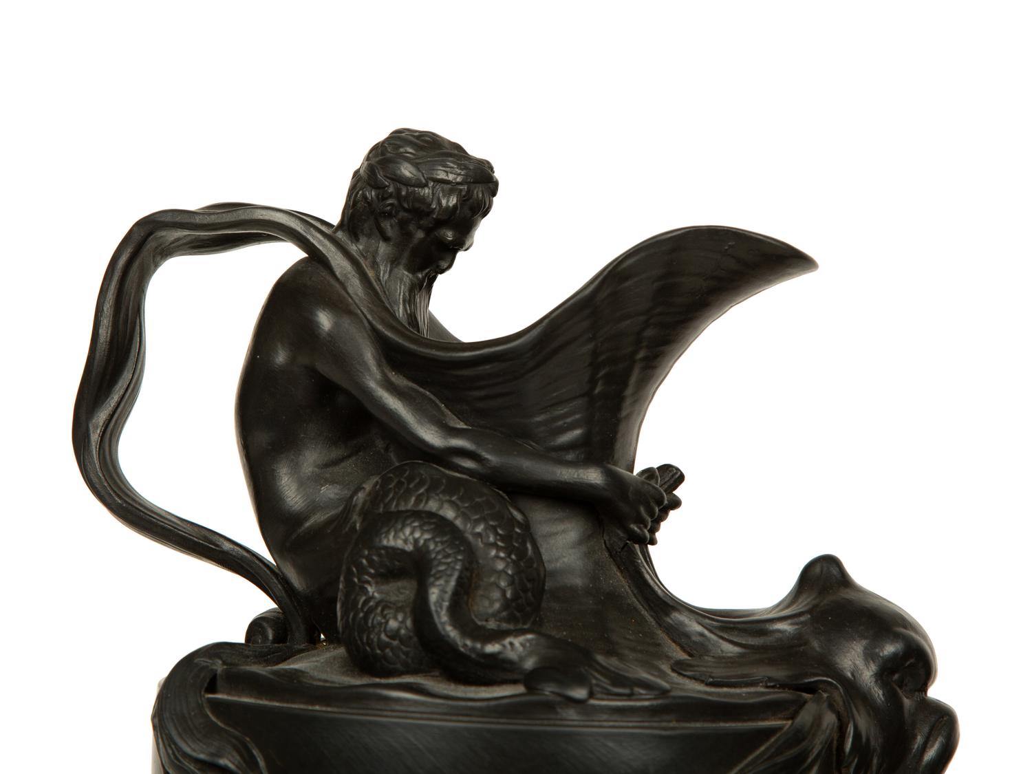 A Pair of Wedgwood Basalt Ewers — 19TH/20TH CENTURY