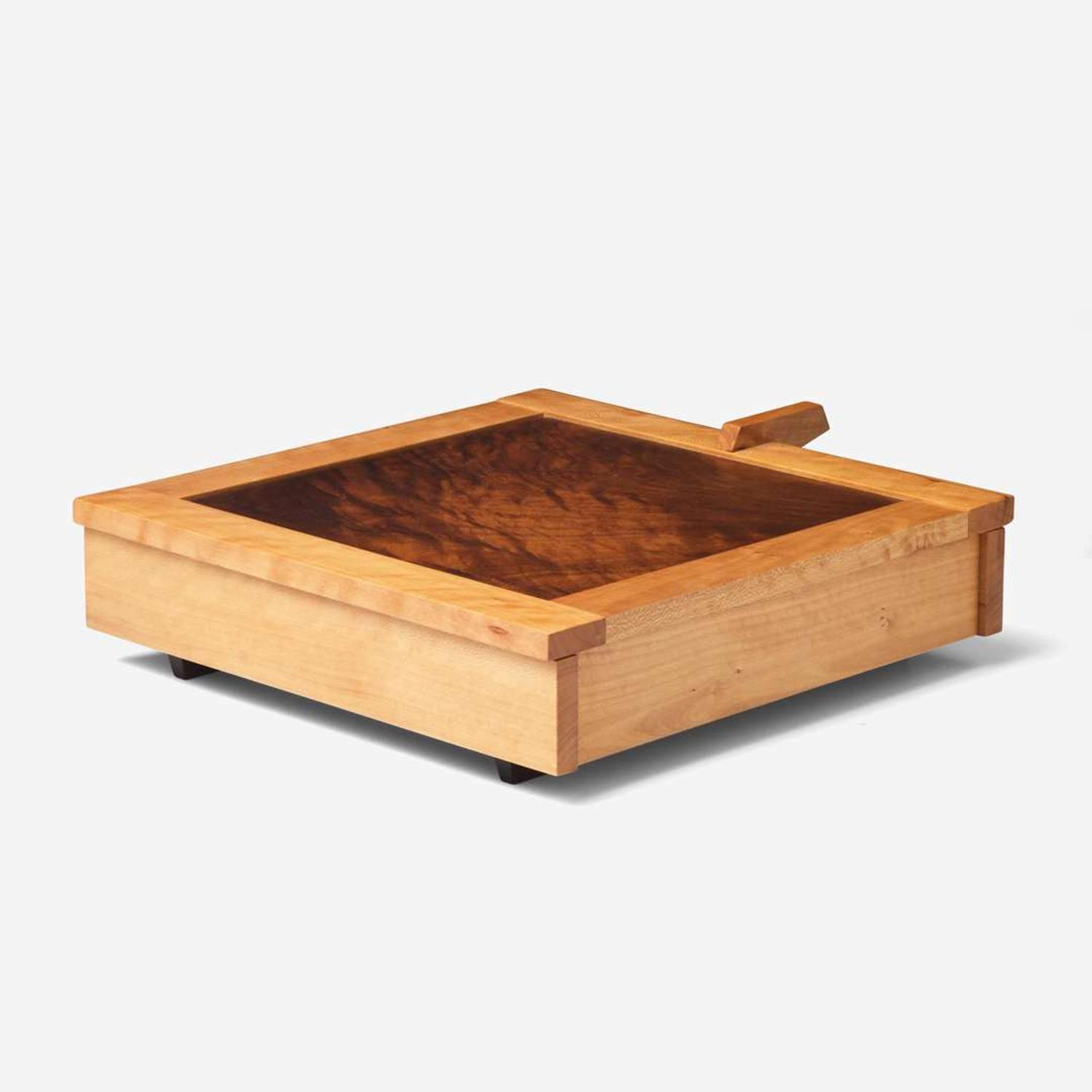 Mira Nakashima (American, b. 1942) Special "Mira Mirror" Jewelry Box, George Nakashima Woodworker, New Hope, Pennsylvania, 2008