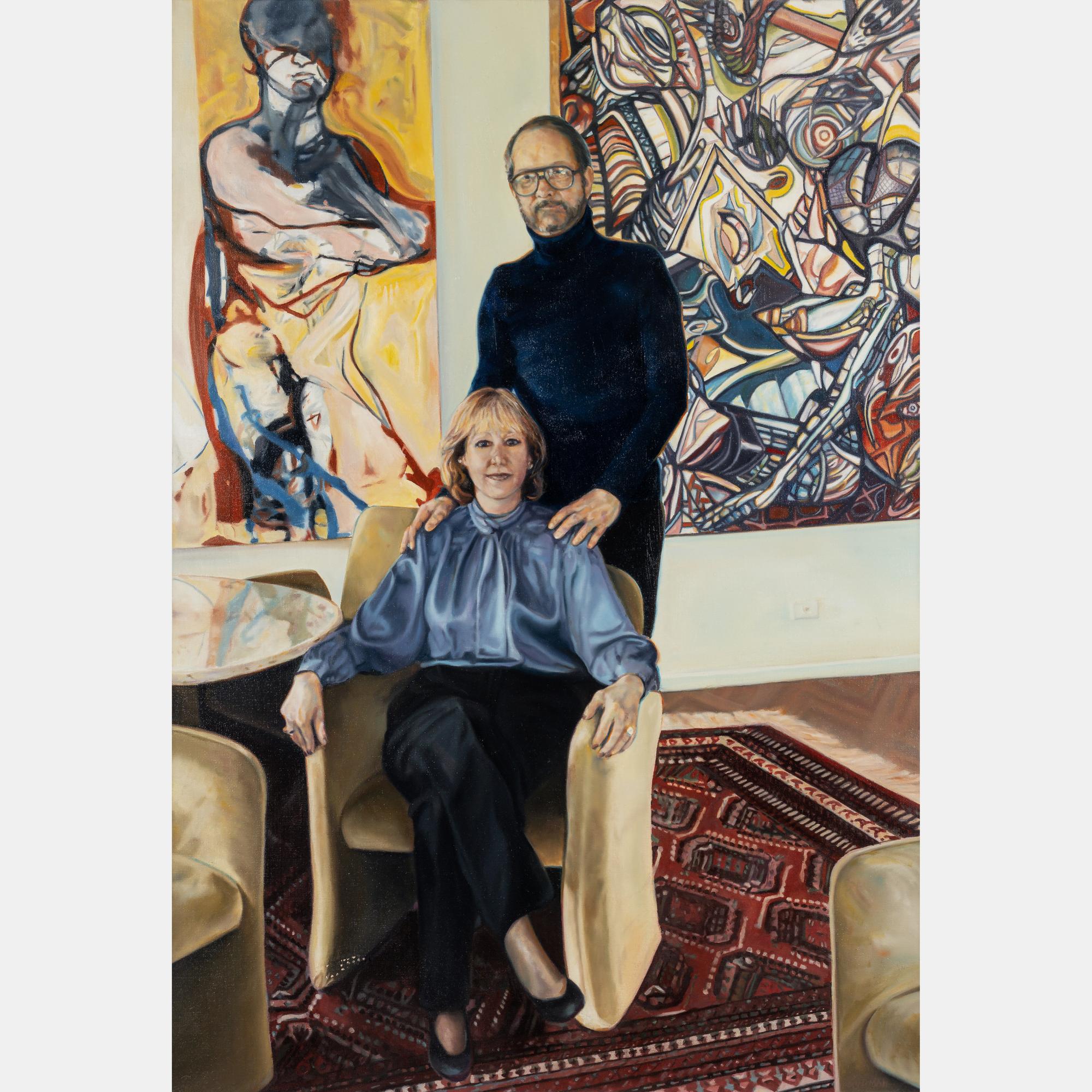Portrait of Jim and Edie Cloonan , 1985
