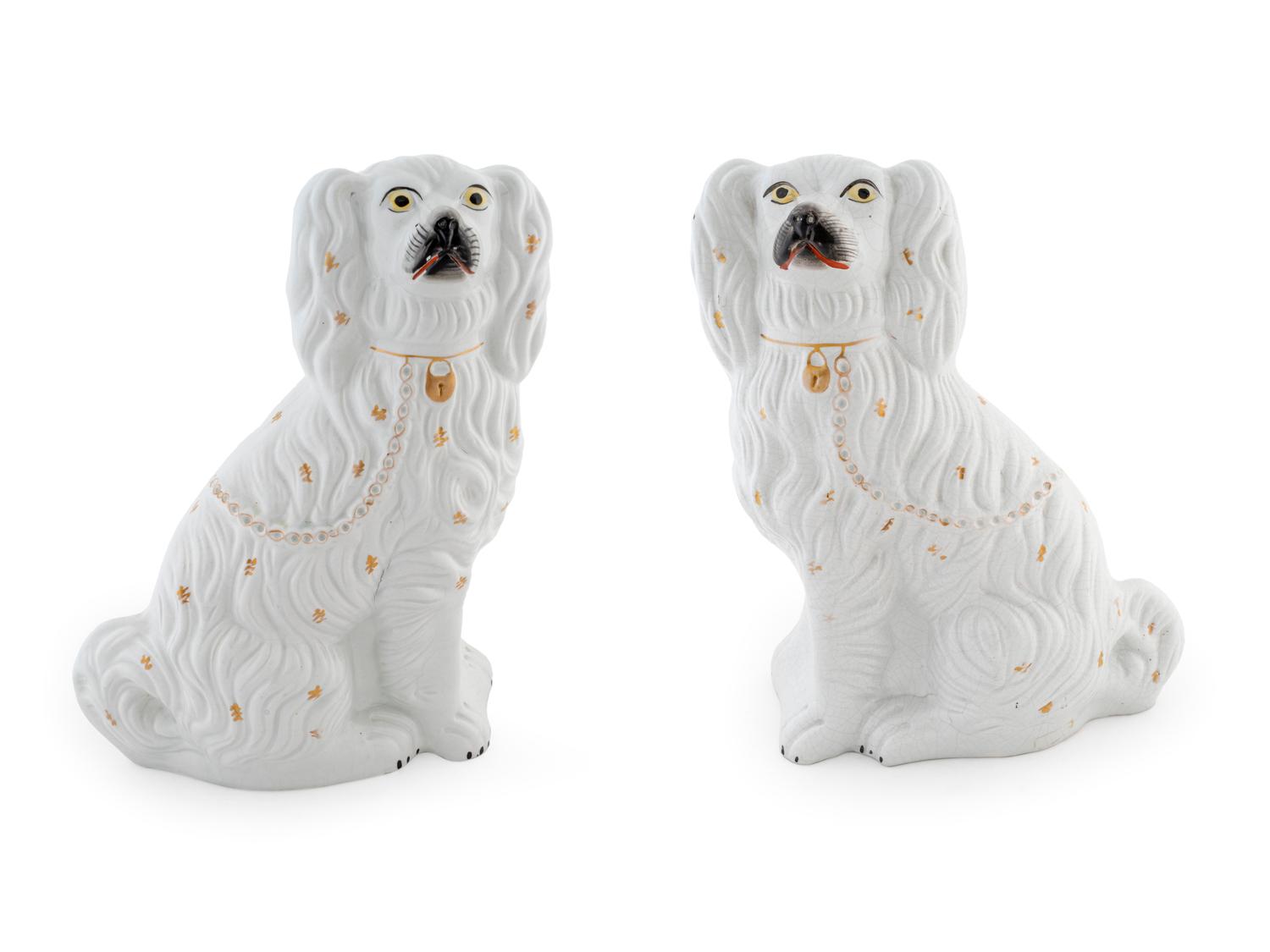 A Pair of Staffordshire Dogs — 20TH CENTURY