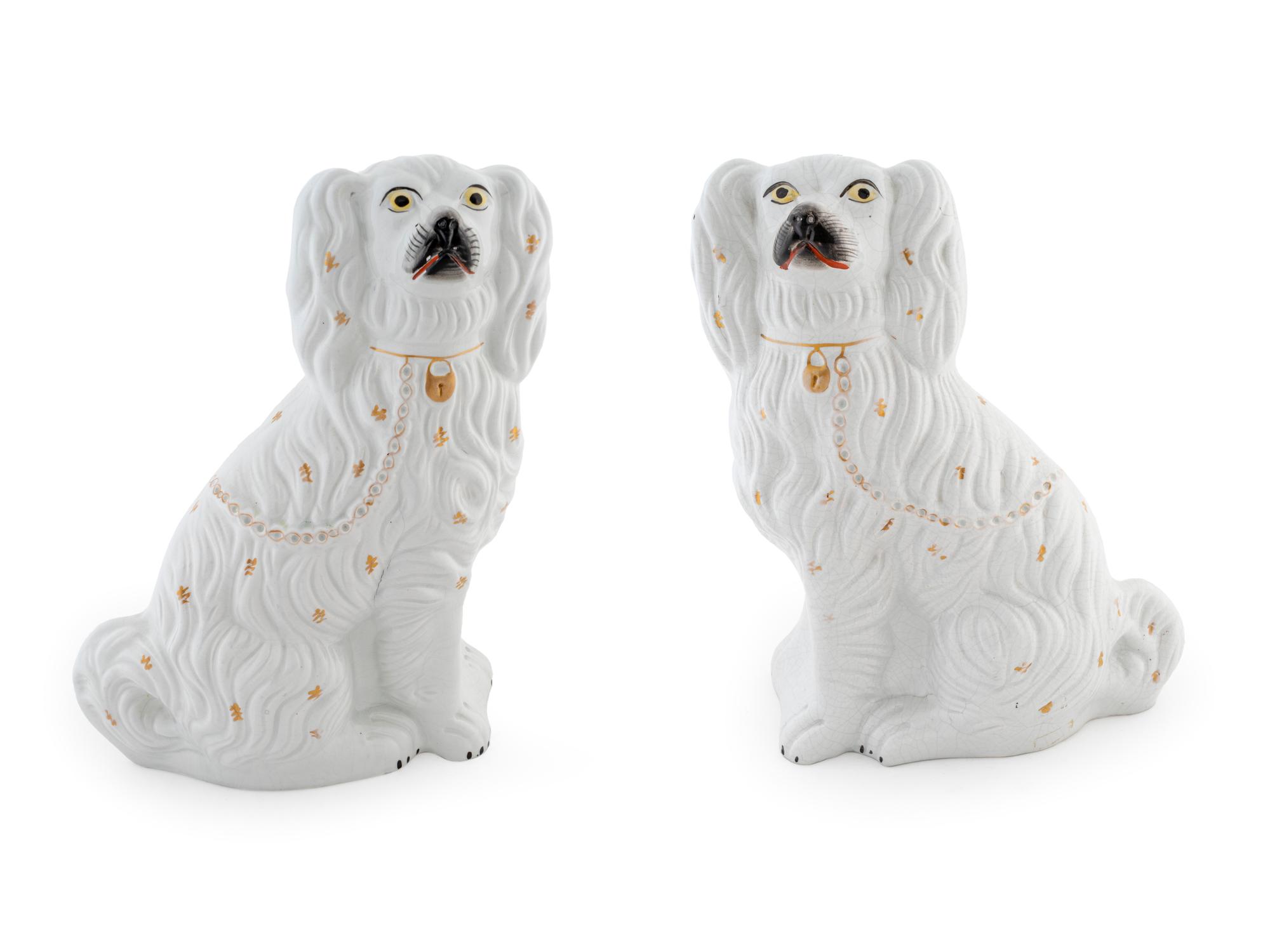 A Pair of Staffordshire Dogs — 20TH CENTURY