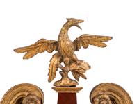 A George II Parcel Gilt Mahogany Mirror by Thomas Aldersey