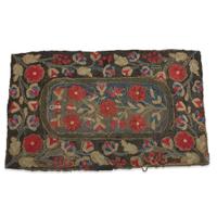 Two floral hooked rugs late 19th/early 20th century