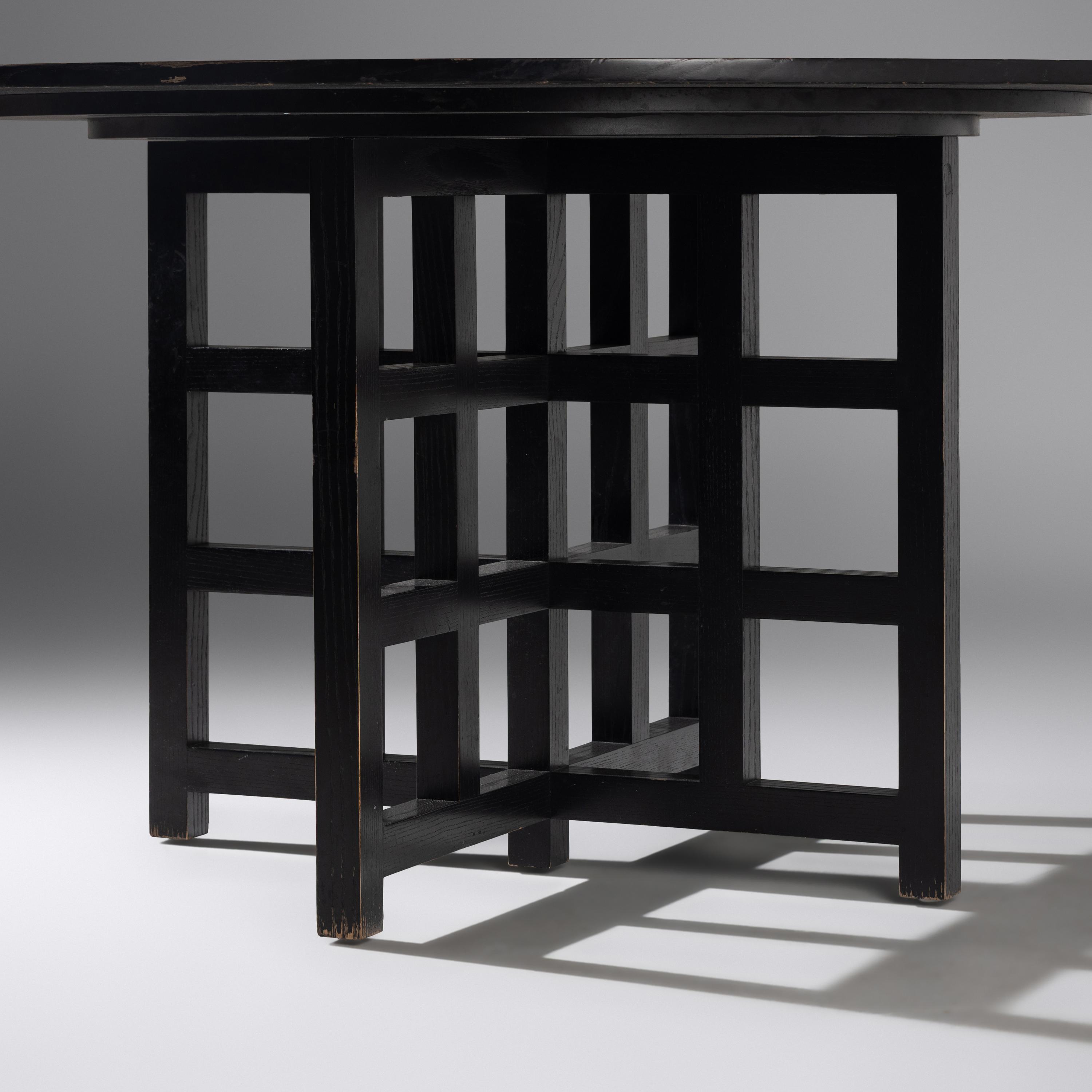 Charles Rennie Mackintosh (Scottish, 1868–1928) — Dining Table, model 322 for Cassina